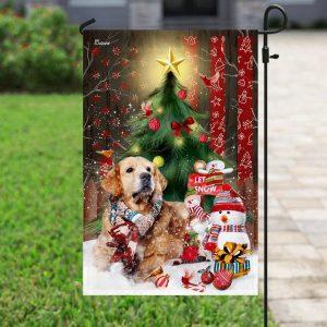 Christmas Flag Golden Retriever Merry Christmas Flag Christmas Garden Flags Christmas Outdoor Flag 3 euqjfp.jpg