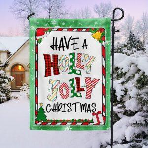 Christmas Flag, Have A Holly Jolly Christmas…