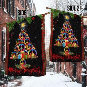 Christmas Flag Hippie Flag Merry Christmas Hippie Flag Christmas Garden Flags Christmas Outdoor Flag 2 x0016d.jpg