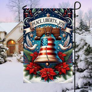Christmas Flag Liberty Bell Christmas Flag Christmas Garden Flags Christmas Outdoor Flag 2 p1lpnj.jpg