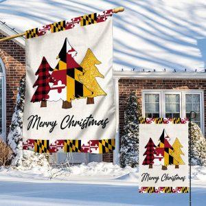 Christmas Flag Maryland Christmas Flag Christmas Tree Maryland Christmas Decor Christmas Garden Flags Christmas Outdoor Flag 4 qornxz.jpg