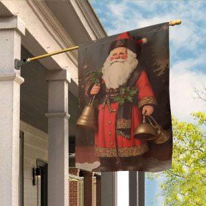 Christmas Flag Santa Claus Is Holding Bells In His Hand Santa Claus Garden Flag Christmas Garden Flags Christmas Outdoor Flag 2 ietxtt.jpg