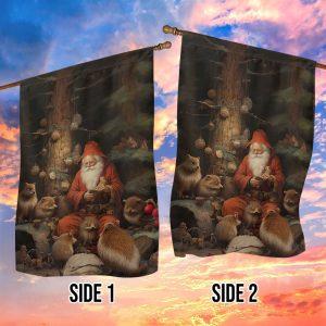Christmas Flag Santas Forest Friends Santa Claus Xmas Garden Flag Christmas Garden Flags Christmas Outdoor Flag 3 y11uv5.jpg