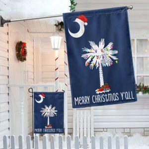 Christmas Flag South Carolina Christmas Flag Merry Christmas Y all Christmas Garden Flags Christmas Outdoor Flag 3 nxunks.jpg