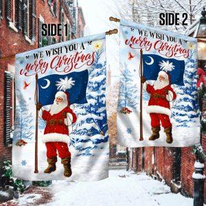 Christmas Flag South Carolina Christmas Flag We Wish You A Merry Christmas Flag Santa Claus Christmas Garden Flags Christmas Outdoor Flag 2 p3cnm3.jpg