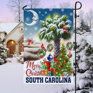 Christmas Flag South Carolina Merry Christmas Palm Tree Cardinal Winter Christmas In South Carolina Flag Christmas Garden Flags 3 kaheid.jpg