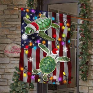 Christmas Flag Turtle Christmas Flag Merry Christmas Christmas Garden Flags Christmas Outdoor Flag 2 yerwus.jpg