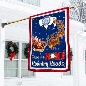 Christmas Flag, Wyoming Take Me Home Country…