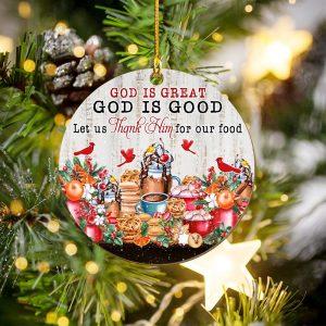 Christmas Ornament God Is Great God Is Good Let Us Thank Him For Our Food Printed Wood Ornaments Christmas Ornaments 2023 2 bntogp.jpg