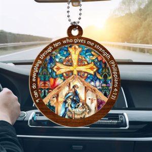 Christmas Ornament, I Can Do Everything Through…