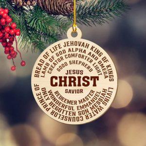 Christmas Ornament Jesus King Of Kings Prince Of Peace Lamb Of God Wood Ornaments Christmas Ornaments 2023 2 lrczjy.jpg