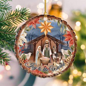 Christmas Ornament, Joy To The World The…