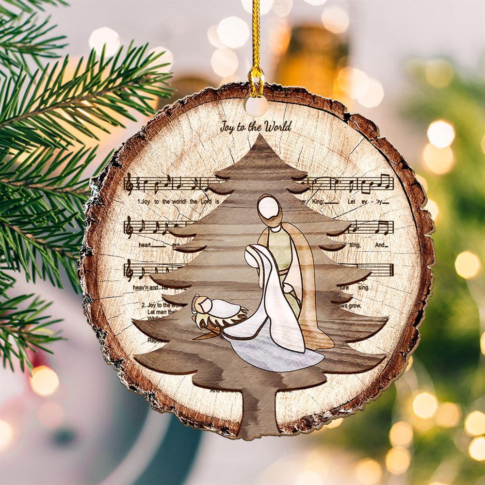 All is Calm, All is Bright Wooden Christmas Ornament 2023 Christmas Carol  Christmas Song Wooden Ornament, Holiday Decor 