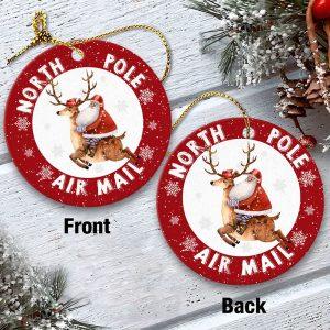Christmas Ornament North Pole Air Mail Circle Ceramic Ornament Christmas Ornaments 2023 2 ru0dq1.jpg