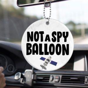 Christmas Ornament Not A Spy Balloon Satellite Circle Ceramic Ornament Christmas Ornaments 2023 2 c9txed.jpg