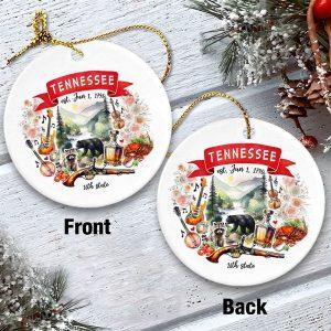 Christmas Ornament, Tennessee State Themes And Landmarks…