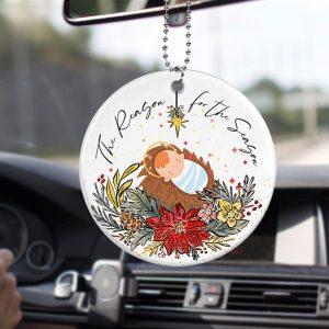 Christmas Ornament The Reason For The Season Jesus Circle Ceramic Ornament Christmas Ornaments 2023 2 eqqqjz.jpg