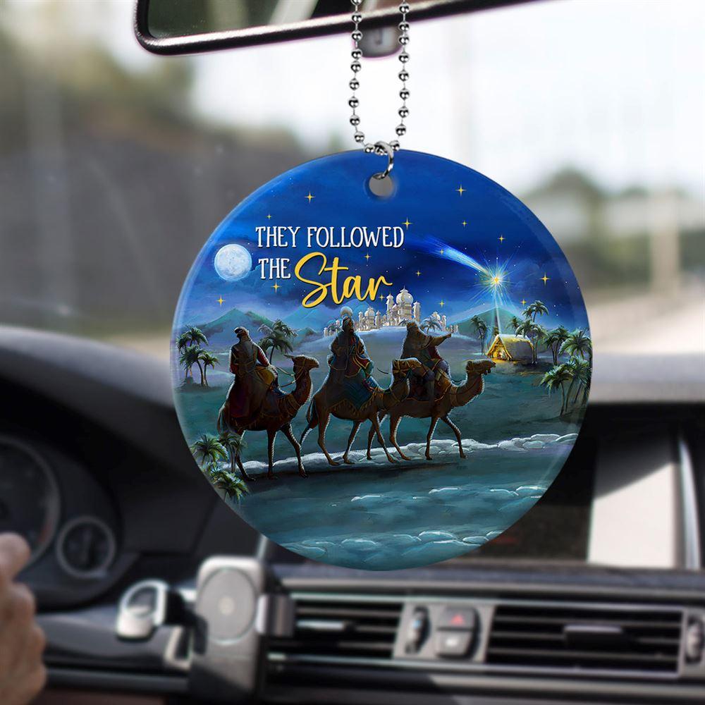 Christmas Ornament, They Followed The Star Ceramic Ornament, Christmas Ornaments 2023 Christmas Ornament, They Followed The Star Ceramic Ornament, Christmas Ornaments 2023