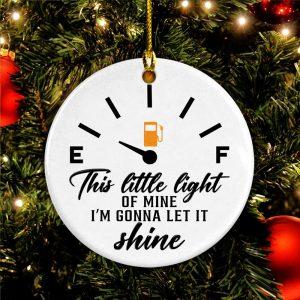 Christmas Ornament, This Little Light Of Mine…