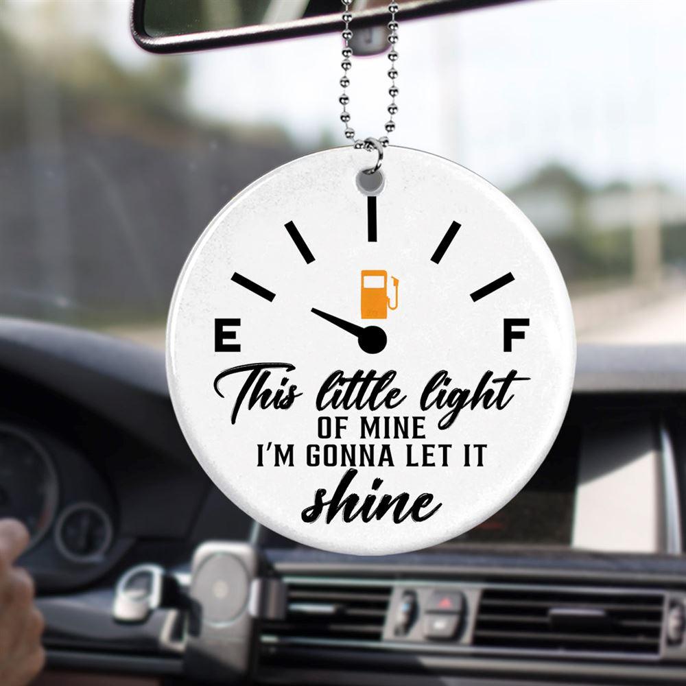 Christmas Ornament, This Little Light Of Mine I’m Gonna Let It Shine Circle Ceramic Ornamentation, Christmas Ornaments 2023 Christmas Ornament, This Little Light Of Mine I’m Gonna Let It Shine Circle Ceramic Ornamentation, Christmas Ornaments 2023