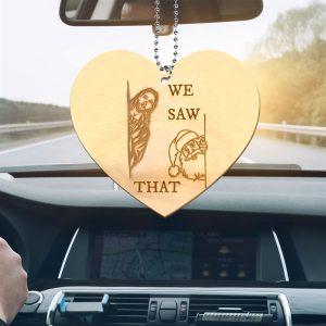 Christmas Ornament We Saw That Santa And Jesus Printed Wood Ornaments Christmas Ornaments 2023 3 q1etal.jpg