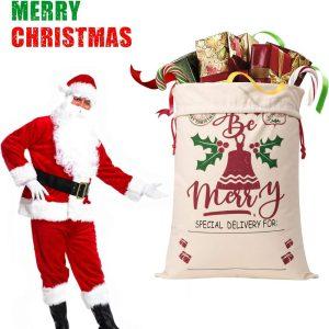 Christmas Sack Be Merry Christmas Sack Xmas Santa Sacks Christmas Tree Bags Christmas Bag Gift 3 isbjbg.jpg
