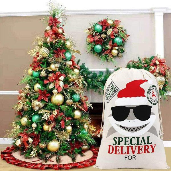Christmas Sack, Funny Santa Claus Christmas Sack, Xmas Santa Sacks, Christmas Tree Bags, Christmas Bag Gift