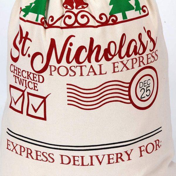 Christmas Sack, Merry Christmas Express Delivery Sacks, Xmas Santa Sacks, Christmas Tree Bags, Christmas Bag Gift