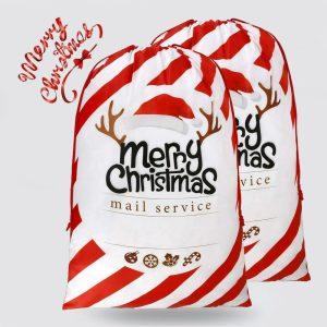 Christmas Sack, Merry Christmas Tree Truck Sacks, Xmas Santa Sacks,  Christmas Tree Bags, Christmas Bag Gift - Excoolent