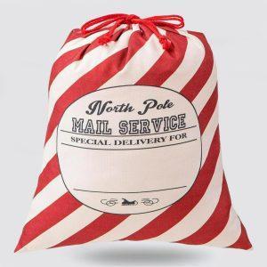 Christmas Sack, North Pole Mail Service Christmas…