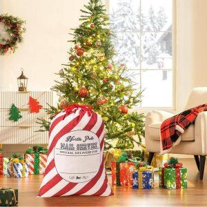 Christmas Sack North Pole Mail Service Christmas Sacks Xmas Santa Sacks Christmas Tree Bags Christmas Bag Gift 5 kzsmwb.jpg