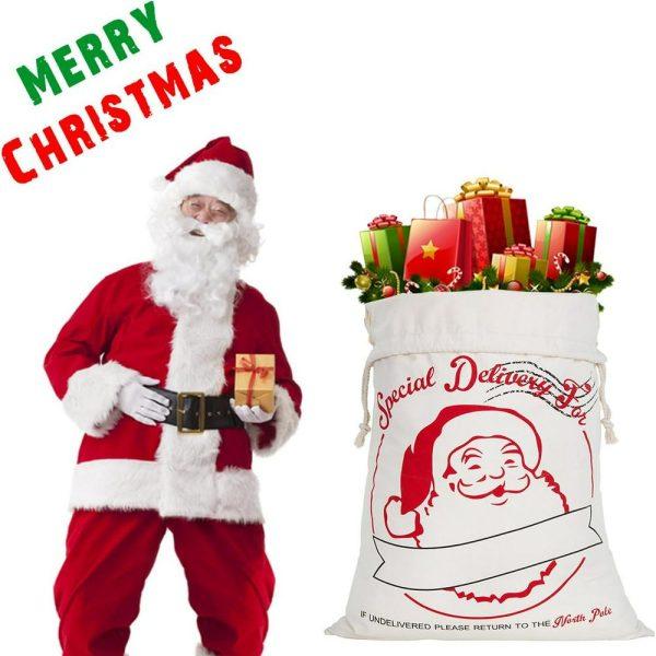 Christmas Sack, Santa Claus Christmas Sack, Xmas Santa Sacks, Christmas Tree Bags, Christmas Bag Gift