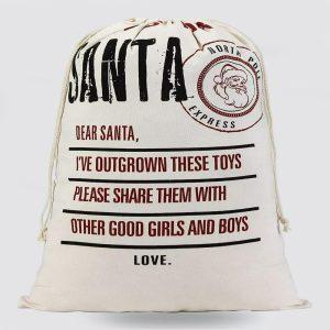 Christmas Sack, Santa North Pole Christmas Sack,…