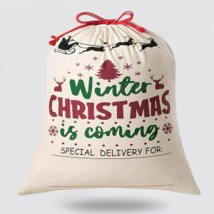 Christmas Sack, Winter Christmas Is Coming Sack,…
