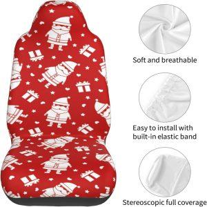 Christmas Santa Gifts Car Seat Covers Vehicle Front Seat Covers Christmas Car Seat Covers 5 uveisn.jpg