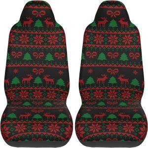 Christmas Snowflake Reindeer Car Seat Covers Vehicle Front Seat Covers Christmas Car Seat Covers 2 d2zdhl.jpg