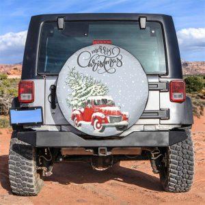 Christmas Tire Cover, Car And Christmas Tree…
