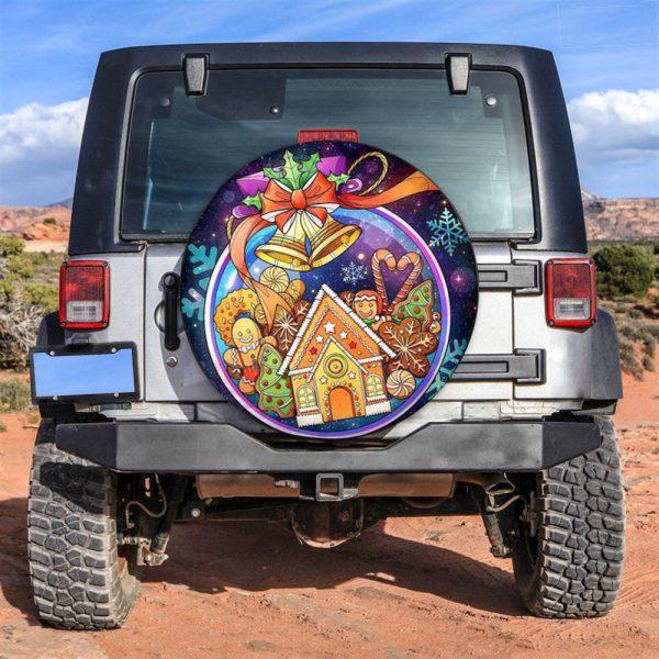 Christmas Tire Cover, Christmas Cookies Christmas Bead Tire Cover, Spare Tire Cover, Tire Covers For Cars