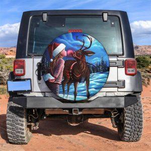 Christmas Tire Cover, Christmas Deer My Lis…