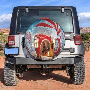 Christmas Tire Cover, Christmas Tea Pot House…