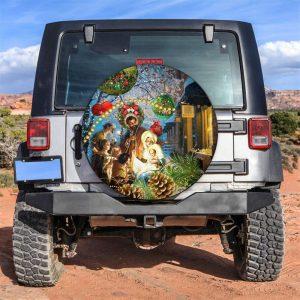 Christmas Tire Cover, Nativity Of Jesus Tire…