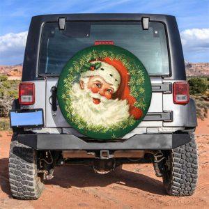 Christmas Tire Cover, Santa Claus Xmas Tree…