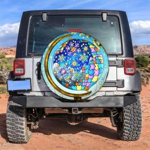Christmas Tire Cover, Snowglobe Jigsaw Puzzles Tire…