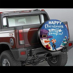Christmas Tire Cover Snowman Happy Christmas And Happy New Year Spare Tire Cover Spare Tire Cover Tire Covers For Cars 3 vqpbx2.jpg
