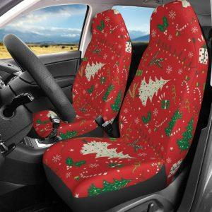 Christmas Tree Universal Car Seat Covers Vehicle…