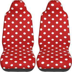 Christmas White Dot Car Seat Covers Vehicle Front Seat Covers Christmas Car Seat Covers 2 tgkvfc.jpg