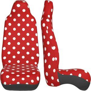 Christmas White Dot Car Seat Covers Vehicle Front Seat Covers Christmas Car Seat Covers 3 ieysjx.jpg