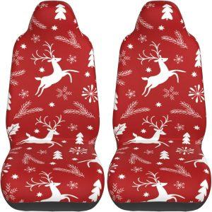 Christmas White Reindeer Car Seat Covers Vehicle Front Seat Covers Christmas Car Seat Covers 2 ybm9i4.jpg