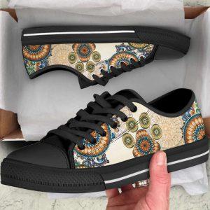Dog Ethnic Style Low Top Shoes Canvas Sneakers Casual Shoes Gift For Dog Lover 2 wr6tco.jpg