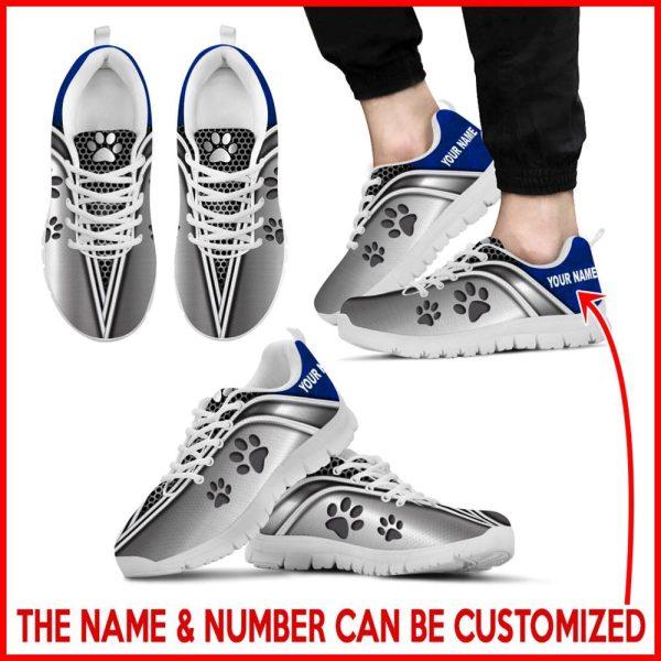 Dog Sneaker, Custom Dog Lover Shoes Metal Sneaker Walking Shoes, Dog Shoes Running, Dog Shoes Near Me